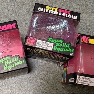Nee Doh Nice Cubes Super Solid Squish